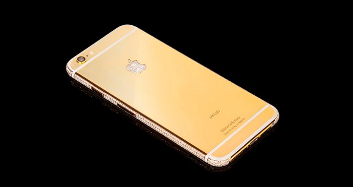 золотой iPhone 6