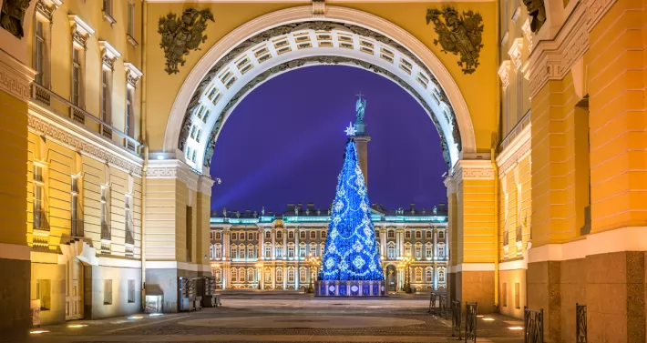 новый год в Питере