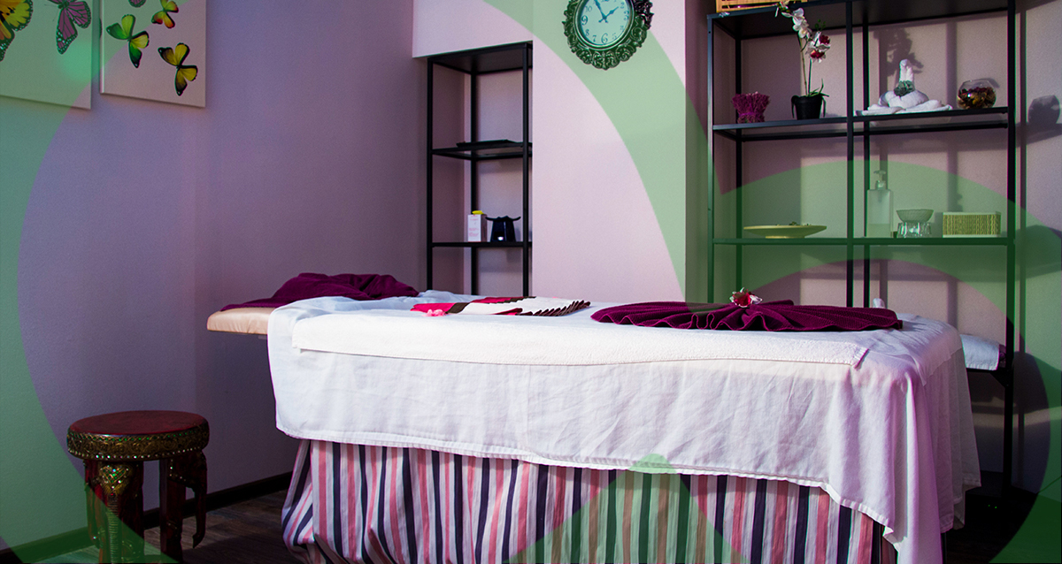 интерьер салона Sunny SPA
