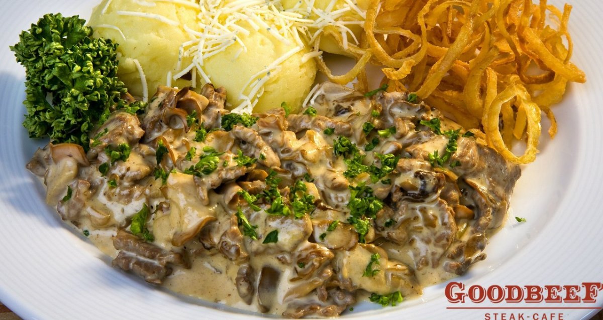 картошка с грибами