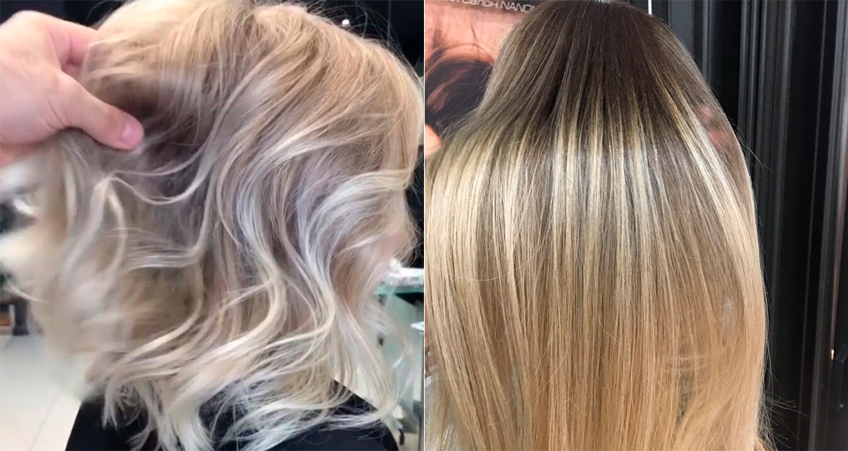 прямые волосы в All about Hair